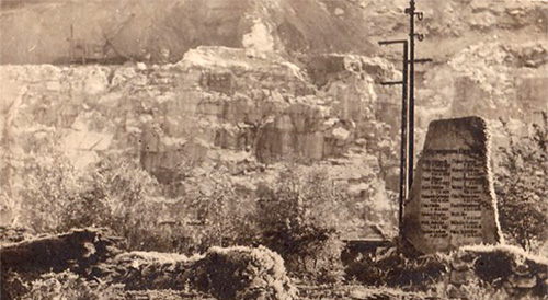 Denkmal für Bergleute und Zwangsarbeiter am Kohnstein